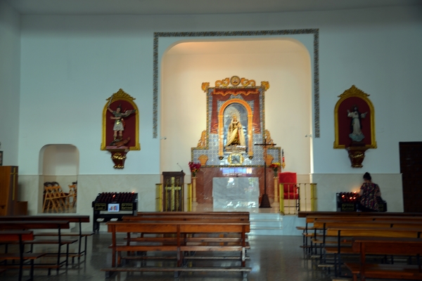 027 Torremolinos - Cariuela - Kerk Sra del Carmela - omgeving van
