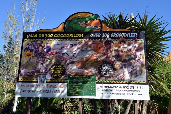 228 Torremolinos - centrum Krokodillenpark - 4.11.2013