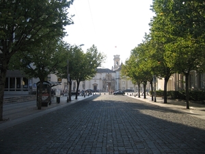1b Coimbra _universiteit  vanaf de Rua Larga strraat