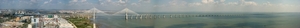2 Lissabon _panorama _van Vasco da Gama brug