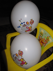 11) Sinterklaasballonnen