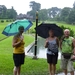 Regenbezoek botanische tuin in Bogor !