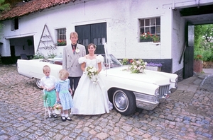 Brouwerij  KERKOM  1990    bruidswagens  Heers