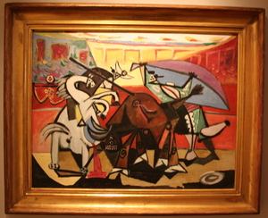 6_Phillips col_Picasso_Bull fighting