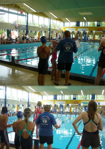 2014-05-25 Tess zwemwedstrijd collage