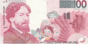 Belgi 1995 100 frank a