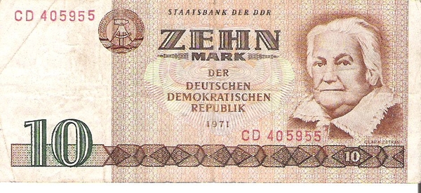 Duitsland DDR 1971 10 Mark a