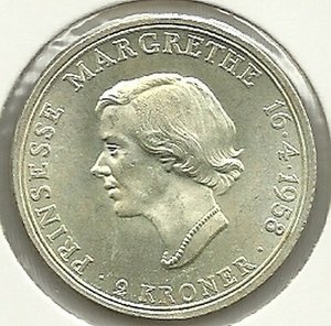 Denemarken 1958 20 Kroner