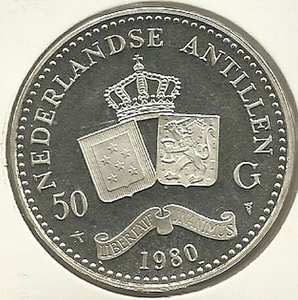 Ned.Antillen 1980 50 Gulden