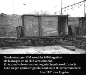 H 33 was C 33 Goederenwagens