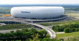 Munchen, Allianz Arena _de thuishaven van FC Bayern München en T
