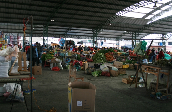 Saquisilie : Markt
