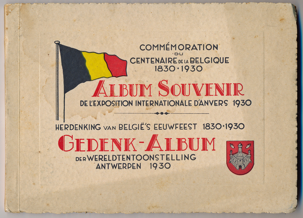 GEDENK-ALBUM WERELDTENTOONSTELLING 1930 ANTWERPEN