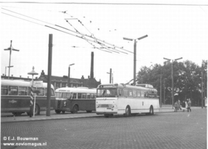 1959 CVD 17-05-1959 Bus 516 Stationsplein E.J.Bouwman