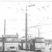 1959 CVD 18-05-1959 Dieselbus+Trolley Stationsplein E.J.Bouwman