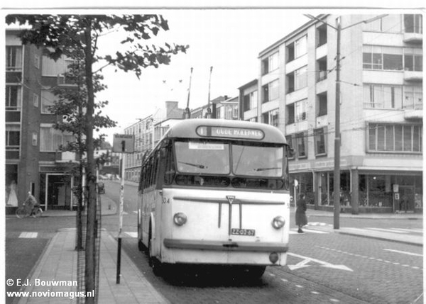 1959 CVD 18-05-1959 Lijn 1 Bus 516 Plein 1944 E.J.Bouwman