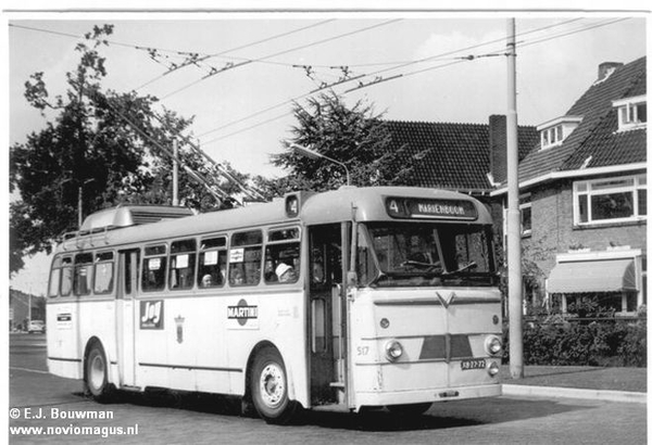 1959 CVD 22-08-1964 Bus 517 Heyendaalseweg E.J.Bouwman