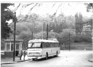 1959 CVD 30-04-1961 Bus 500 Eindpunt Hengstdal E.J.Bouwman