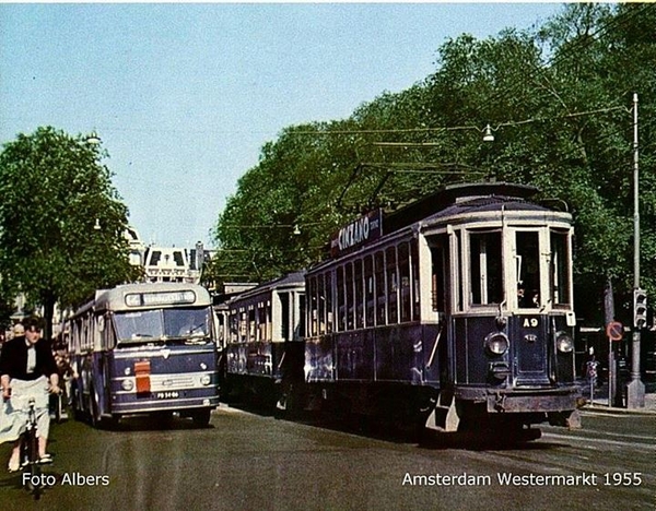 A 9 Westermarkt Amsterdam 1955