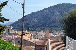 229 Mallorca oktober 2014 - Pollença Calvario met kapel en uitzi