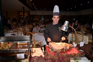237 Mallorca oktober 2014 - het eten in het hotel