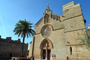275 Mallorca oktober 2014 - Alcúdia Sant Jaume kerk