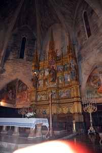 277 Mallorca oktober 2014 - Alcúdia Sant Jaume kerk
