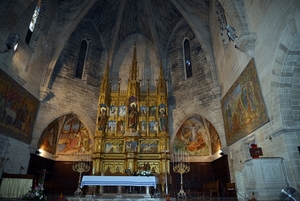 285 Mallorca oktober 2014 - Alcúdia Sant Jaume kerk