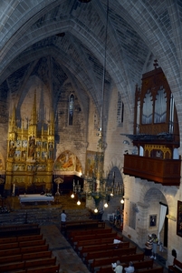 292 Mallorca oktober 2014 - Alcúdia Sant Jaume kerk