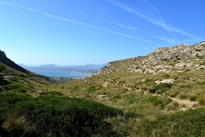 361 Mallorca oktober 2014 - Formentor wandeling van Mirrador naar