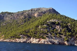 394 Mallorca oktober 2014 - Formentor strand en boot naar Pollen