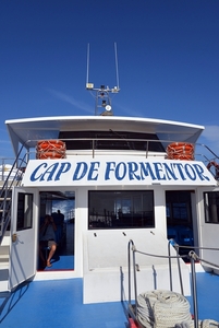 396 Mallorca oktober 2014 - Formentor strand en boot naar Pollen