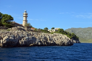 404 Mallorca oktober 2014 - Formentor strand en boot naar Pollen