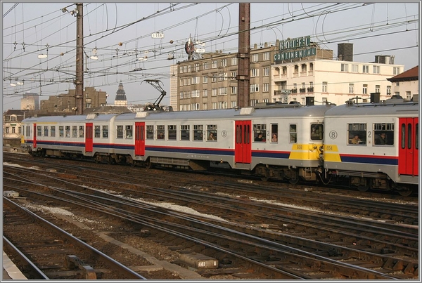 NMBS AM73 658-654 Brussel 17-03-2004