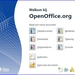 Open Office scherm na installeren