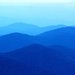 Blauwe heuvels