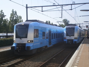 Valleilijn 5035+5034 Station Barneveld 07-06-2013