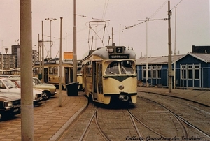 Gevers Deijnootplein met PCC lijn 7 30 Mei 1976.