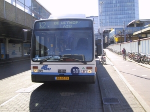 GVU 581 Centraal Station Utrecht 14-08-2003