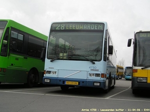 Arriva 4750 Leeuwarden 11-04-2006