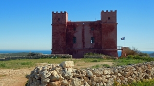 Mellieha Bay Red Tower