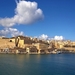 Senglea (Isla) - Zicht op Valletta