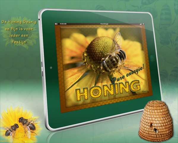 Honing Pure Energie een leuke les van Jumbojet
