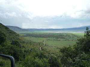 4e Ngorongoro krater, uitgang _P1210538