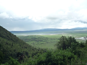 4e Ngorongoro krater, uitgang _P1210542