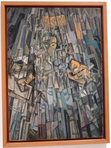 Cubistisch zelfportret van Dali