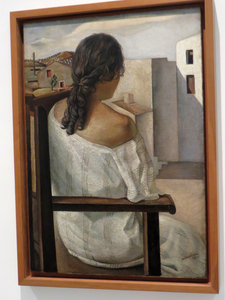 Girl from the back - Salvator Dali