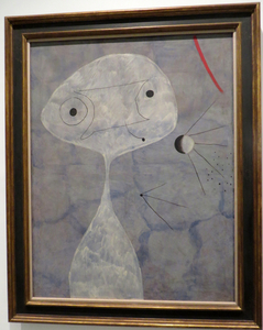 Man with a pipe-Miro-1925
