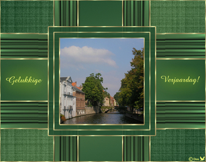 Verjaarkaart Brugge