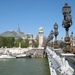 9B4 ET-PC  Pont Alexander III met zicht op Grand en Petit Palais